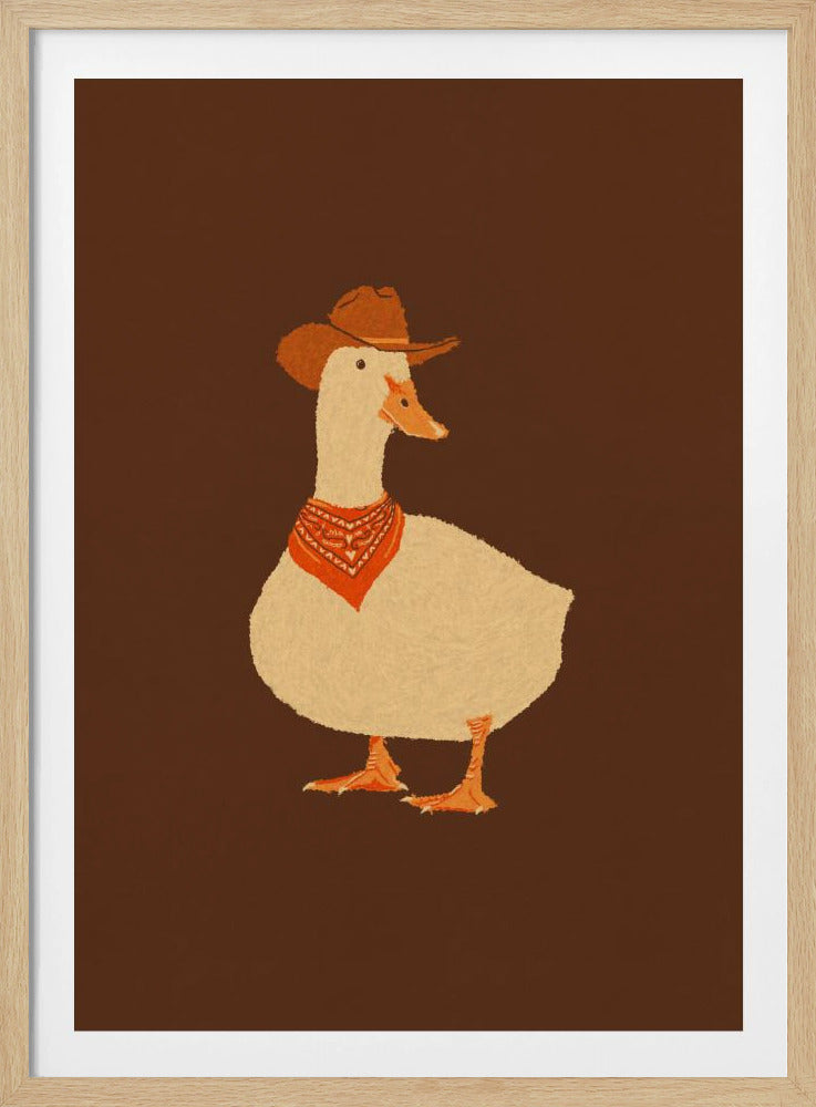 Bo the Cowboy Duck | Poster