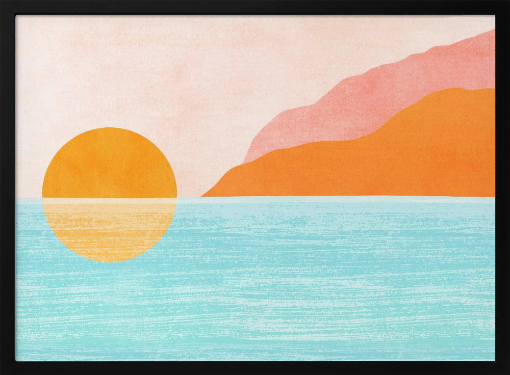 Island Sunset | Poster