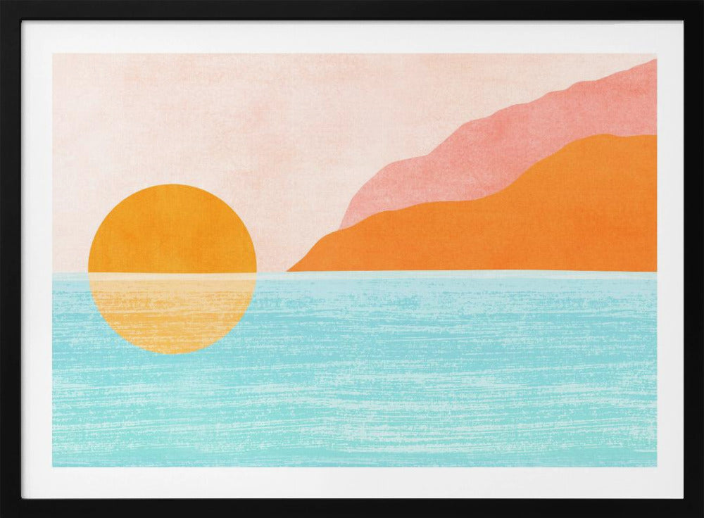 Island Sunset | Poster
