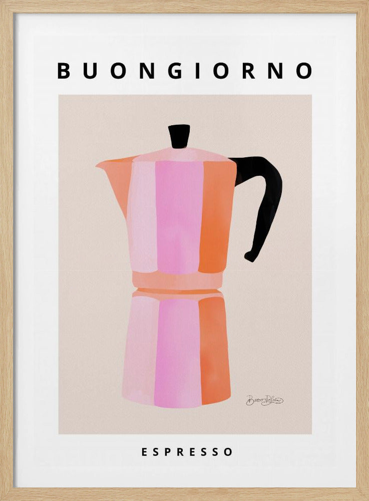 Buongiorno Espresso | Poster