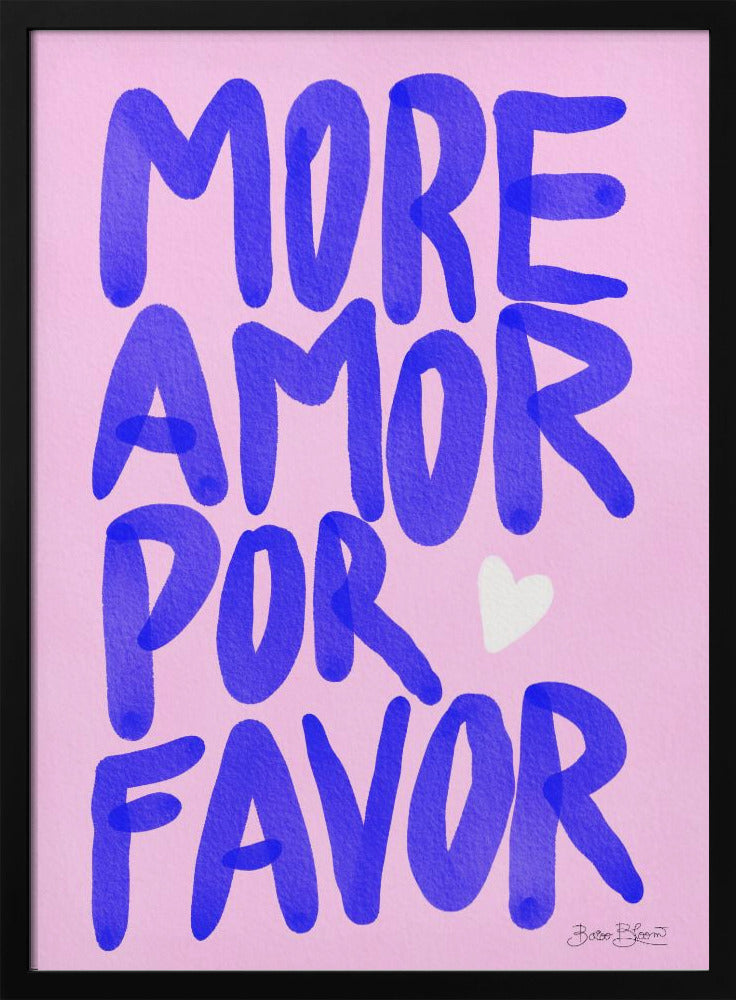 More Amor Por Favor | Poster