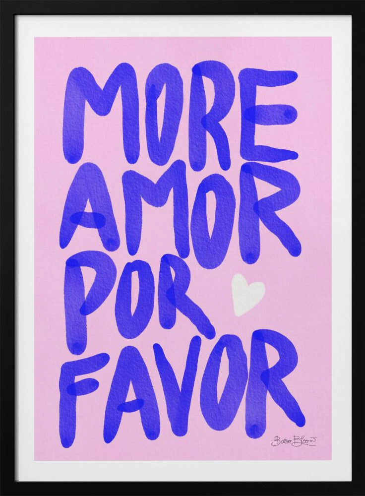 More Amor Por Favor | Poster