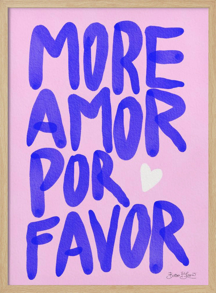 More Amor Por Favor | Poster