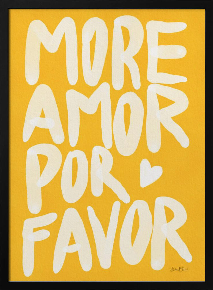 More Amor Por Favor | Poster