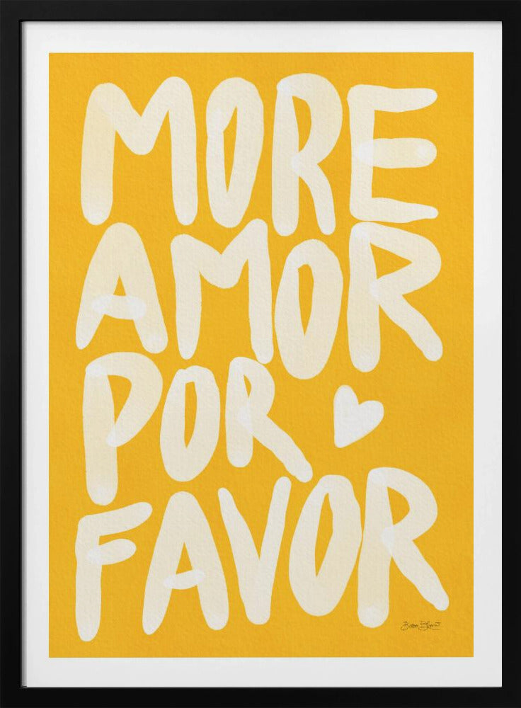 More Amor Por Favor | Poster
