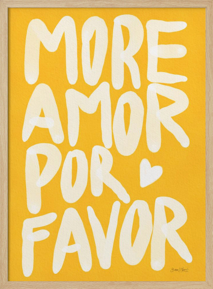 More Amor Por Favor | Poster