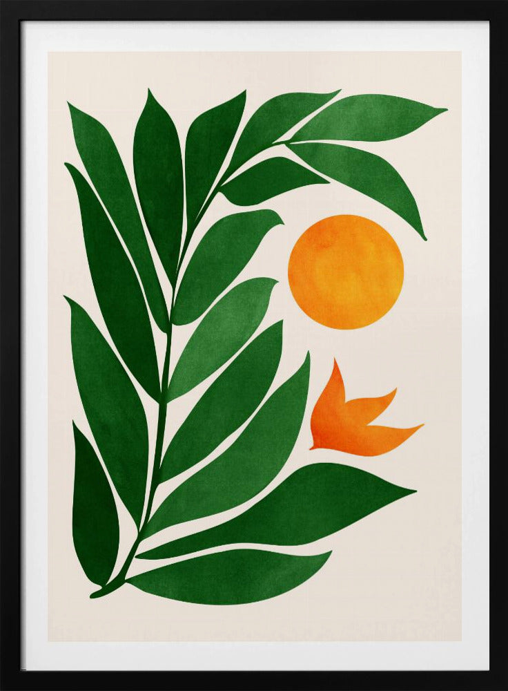 Tropical Forest Sunset | Poster