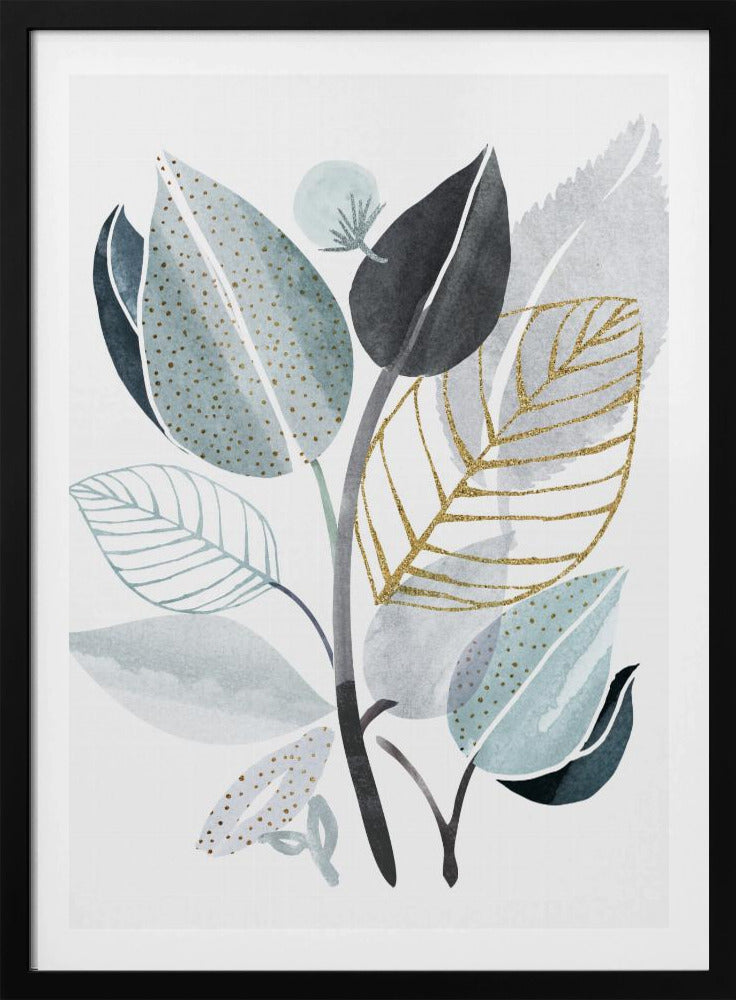 Forest Bouquet Collage 3 | Poster