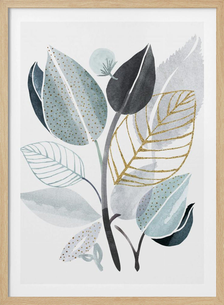 Forest Bouquet Collage 3 | Poster