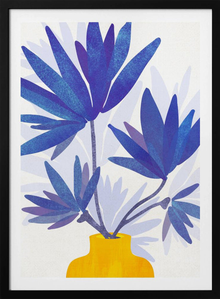 Indigo Blooms | Poster