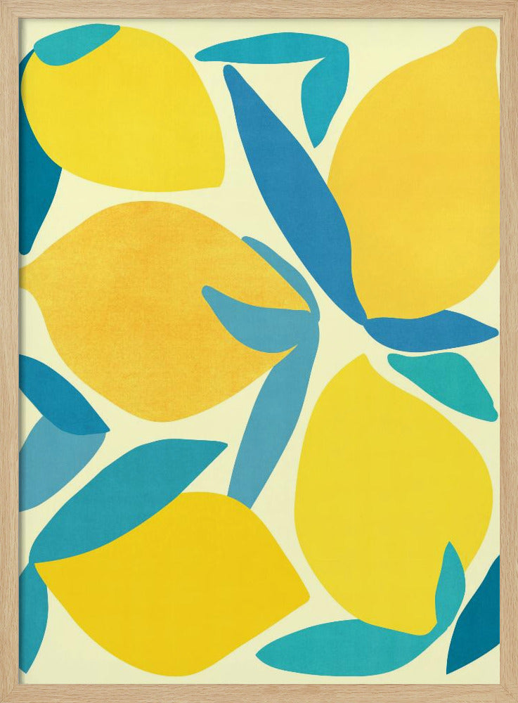 Lemon Shapes | Poster