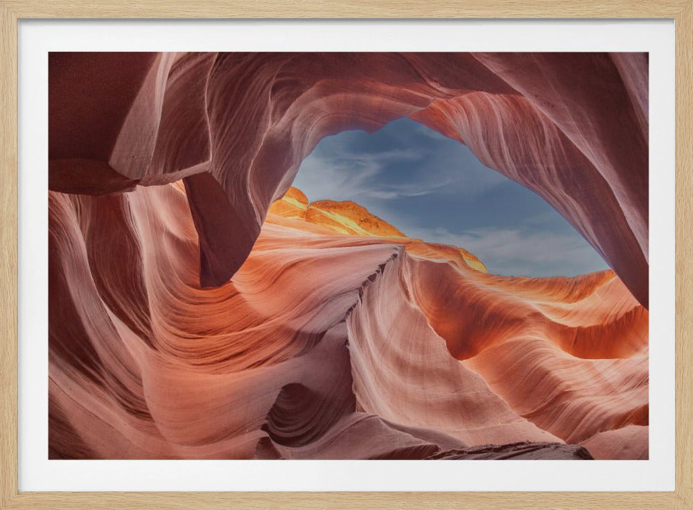 waves to the sky | Poster