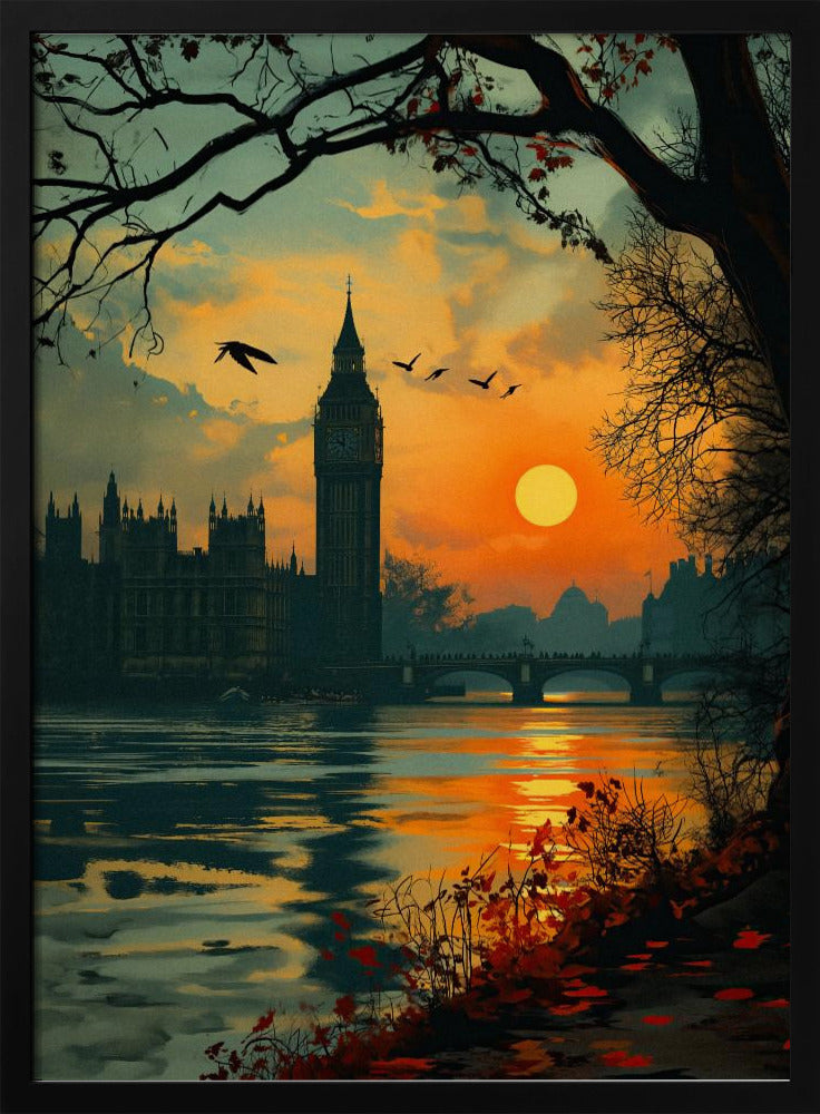 View from the Thames | Poster