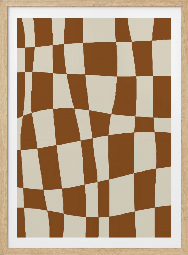 Minimal Checkerboard | Poster