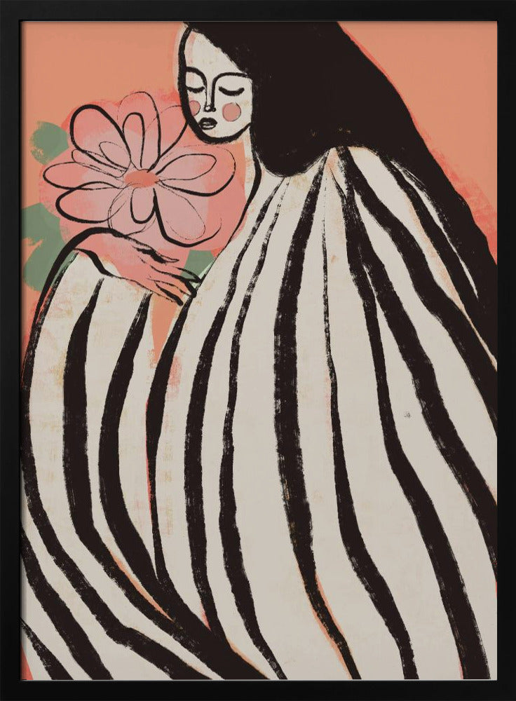 A Silent Moment (Peach) | Poster