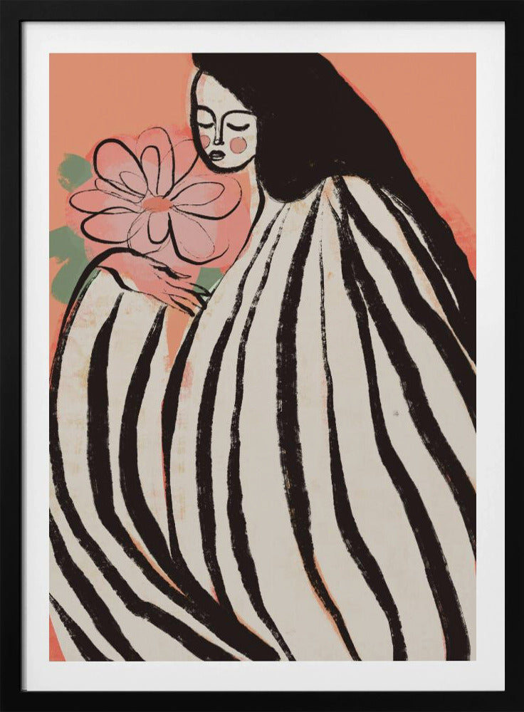 A Silent Moment (Peach) | Poster