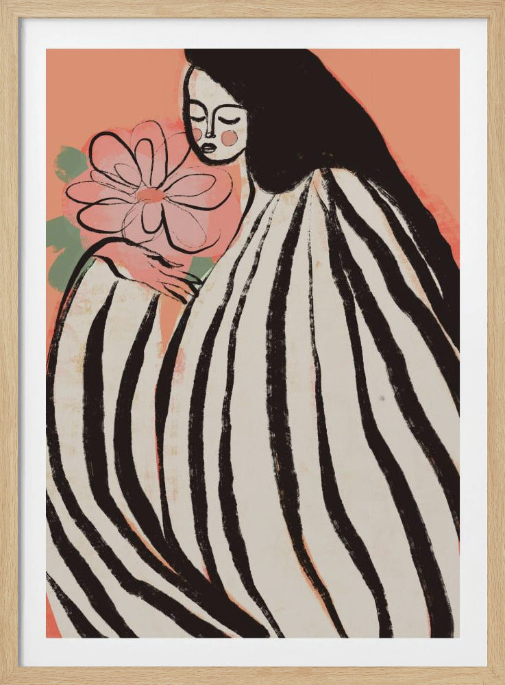 A Silent Moment (Peach) | Poster