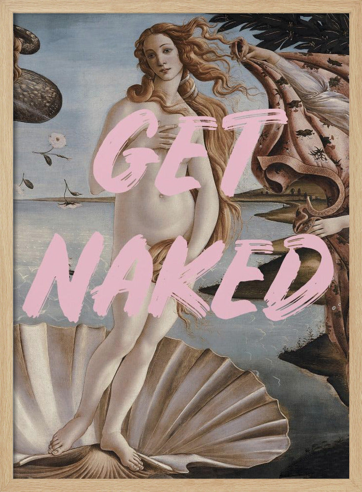 Venus get naked | Poster