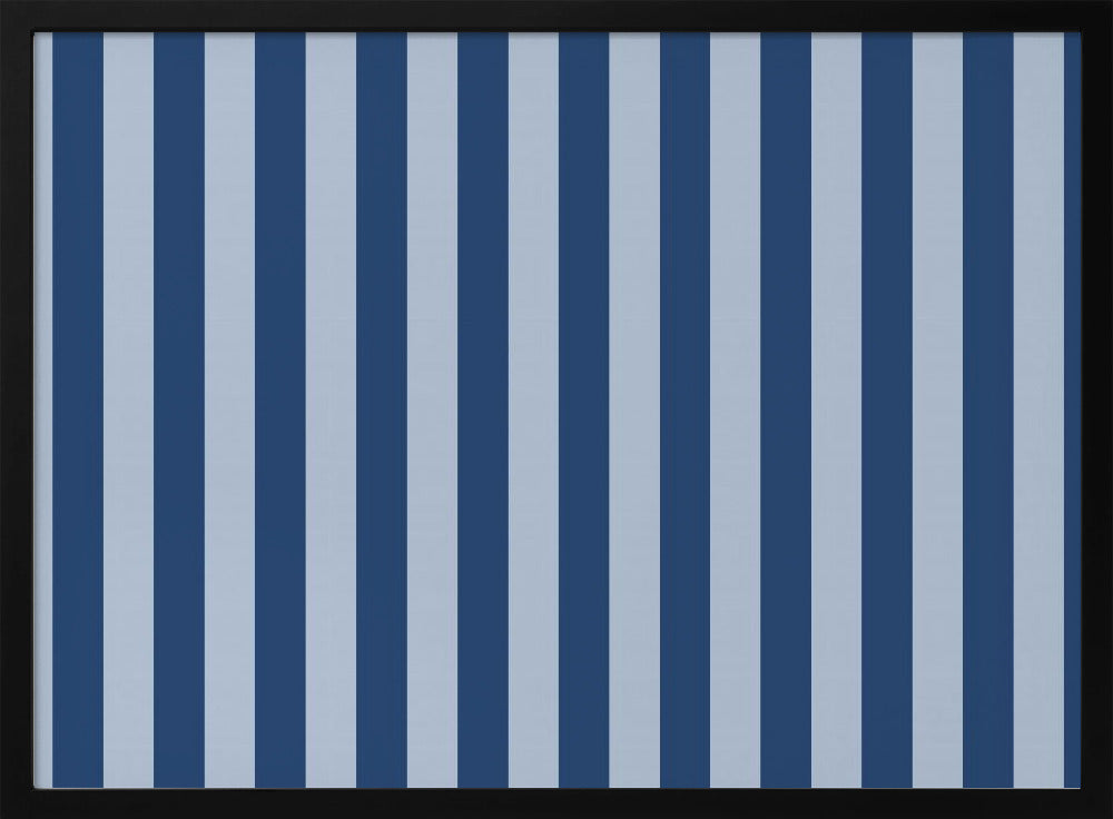 Blue Stripes | Poster