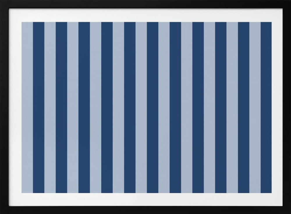 Blue Stripes | Poster
