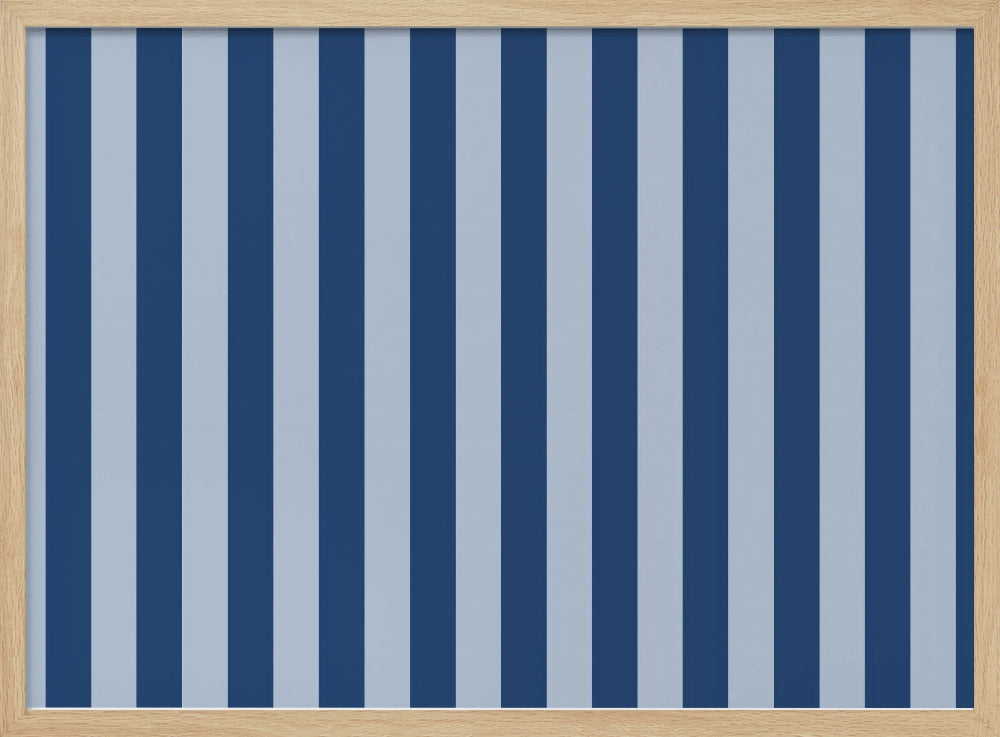 Blue Stripes | Poster