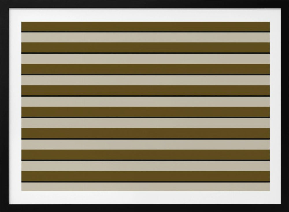 Horizontal stripes | Poster