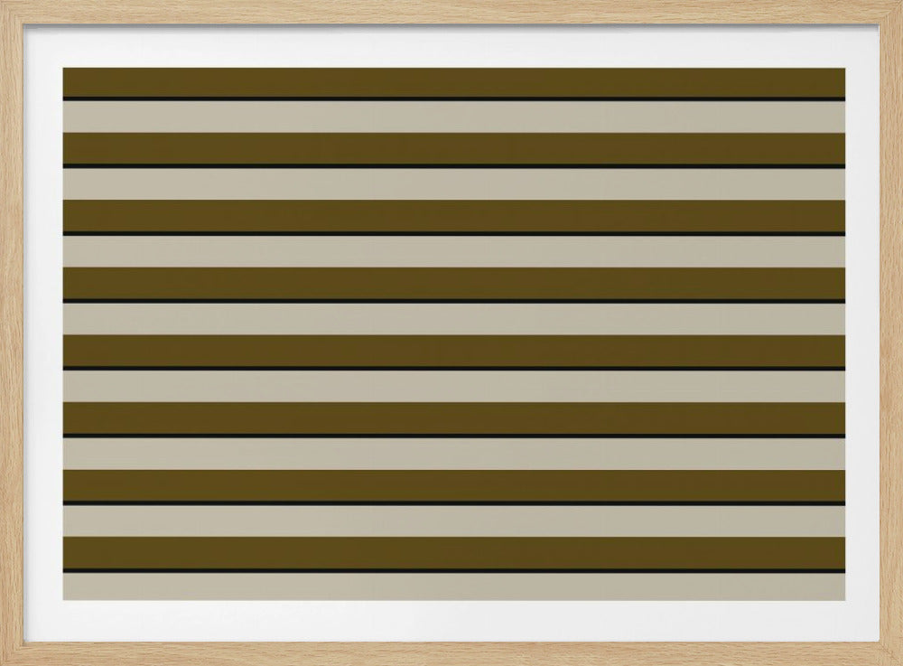 Horizontal stripes | Poster