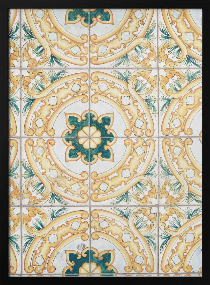 Capri Tiles | Poster