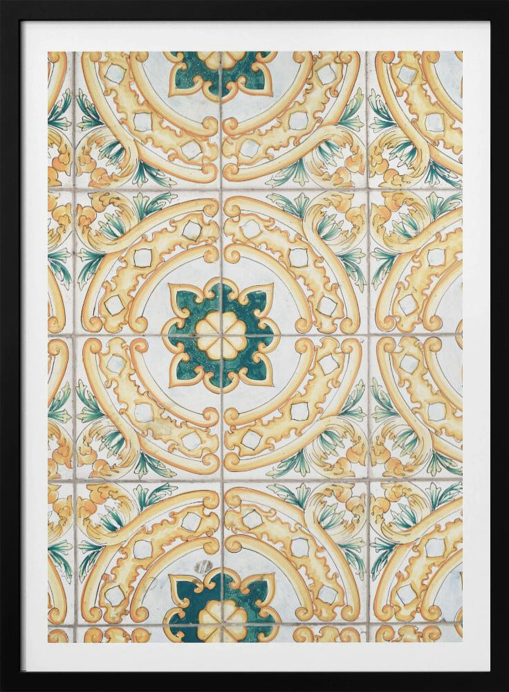 Capri Tiles | Poster