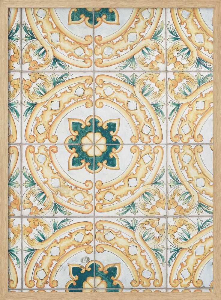 Capri Tiles | Poster