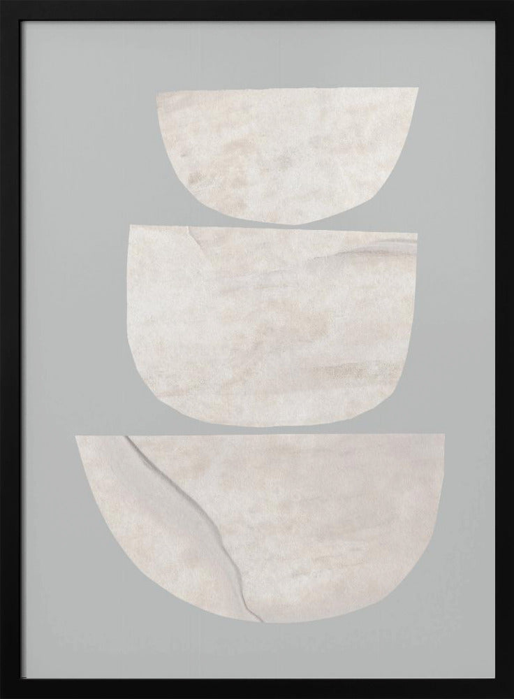 Textured Organic Shapes | Poster