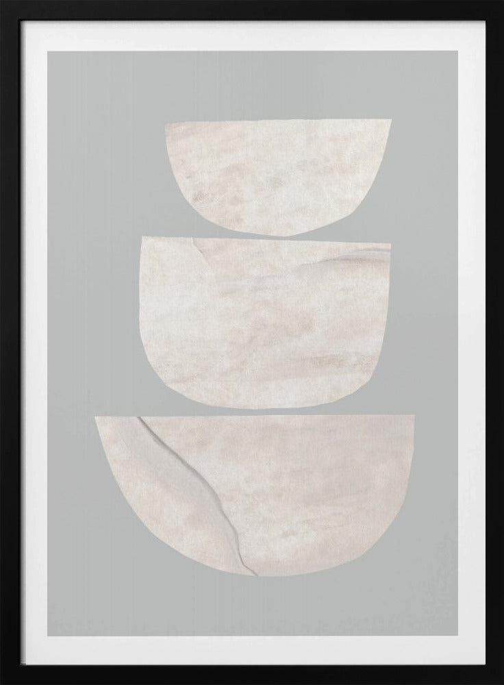 Textured Organic Shapes | Poster