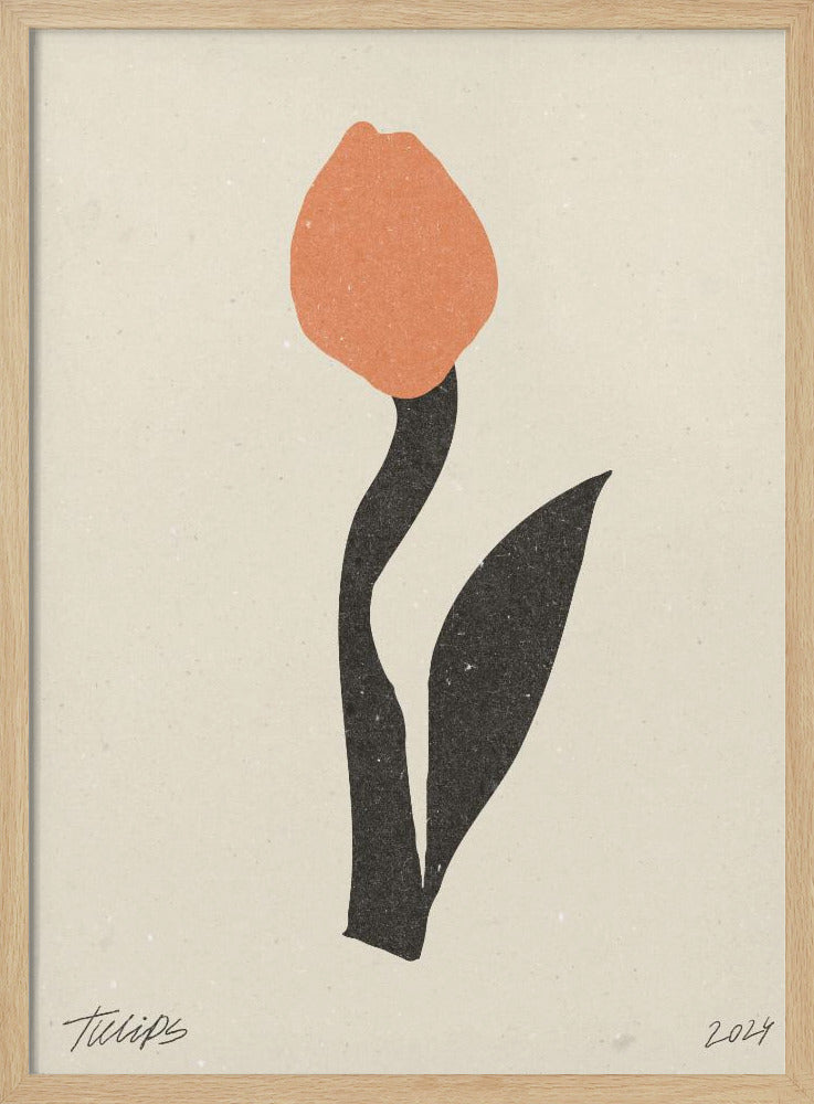 Modern Flower 01 | Poster