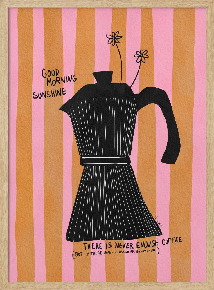 Mocca Coffee Sunshine | Poster
