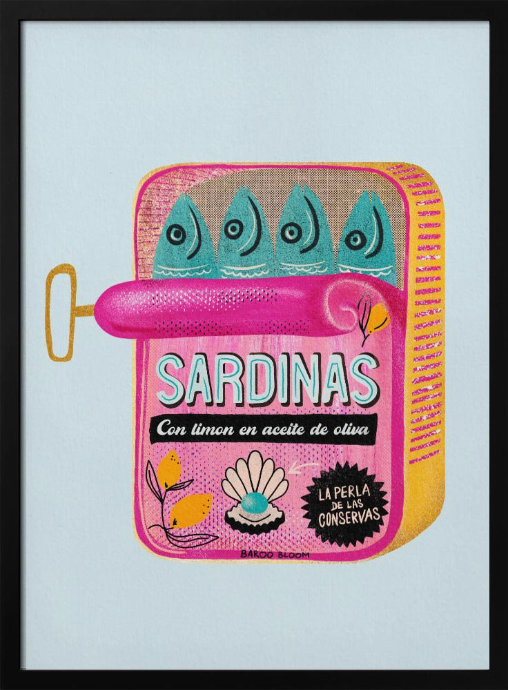 Sardines Tin Can | Poster