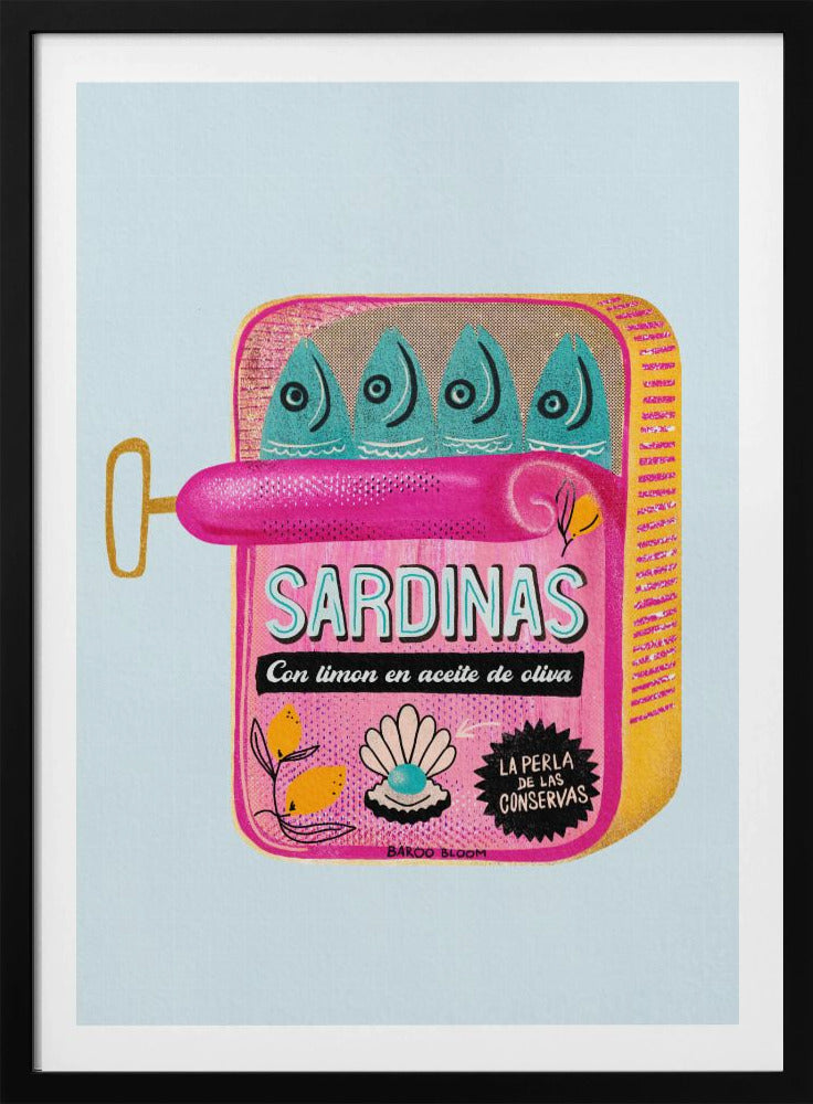 Sardines Tin Can | Poster