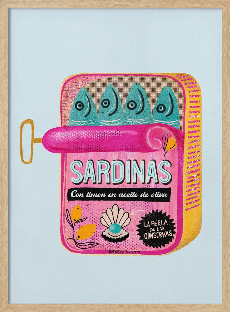 Sardines Tin Can | Poster