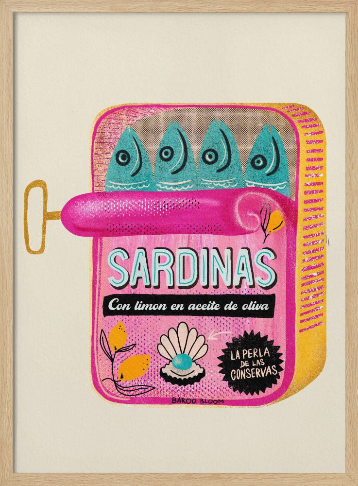 Sardines Tin Can | Poster