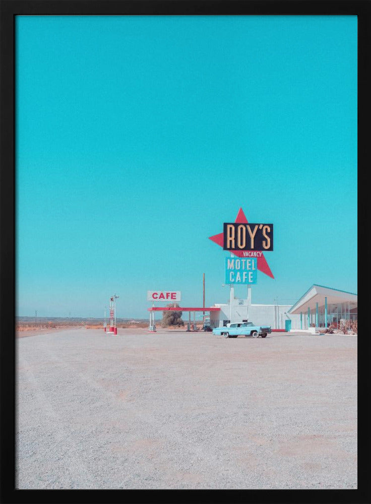 Roy&#039;s Motel Cafe Vintage Sign | Poster