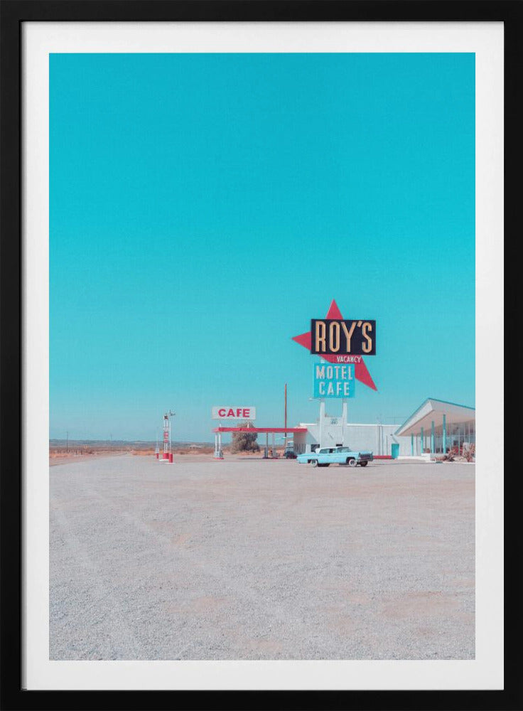 Roy&#039;s Motel Cafe Vintage Sign | Poster