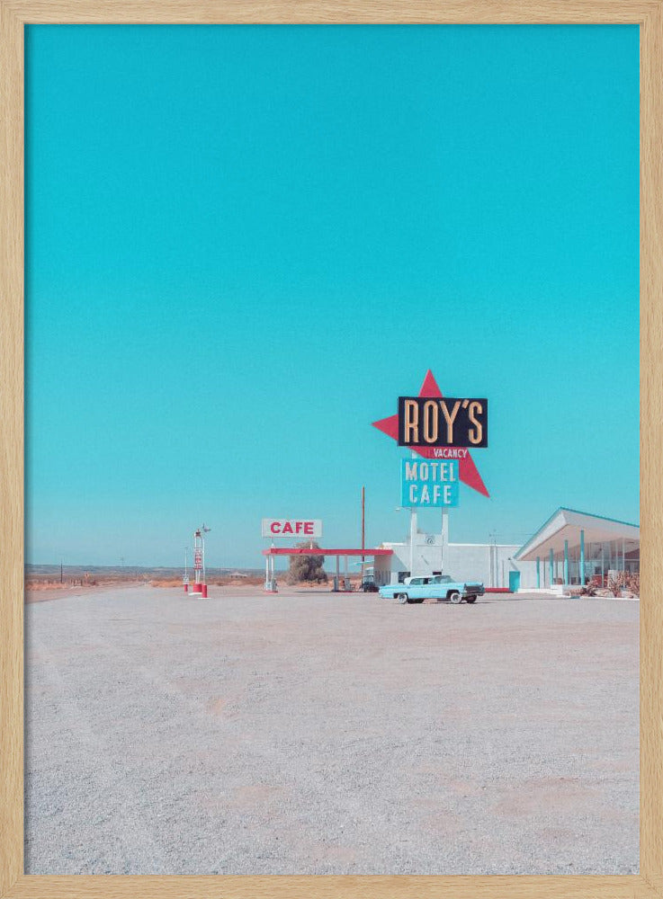 Roy&#039;s Motel Cafe Vintage Sign | Poster