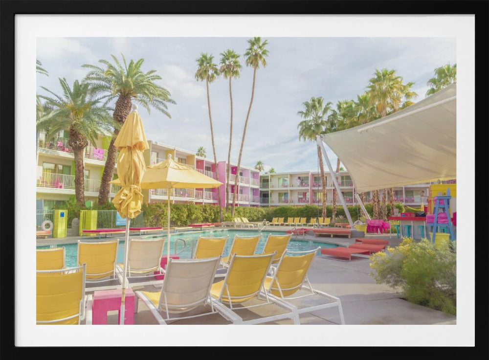 Poolside at the Saguaro Hotel - Palm Springs | Poster
