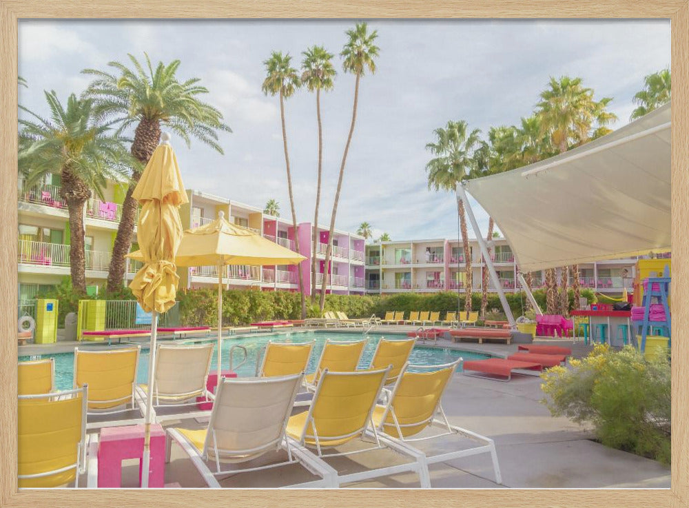 Poolside at the Saguaro Hotel - Palm Springs | Poster