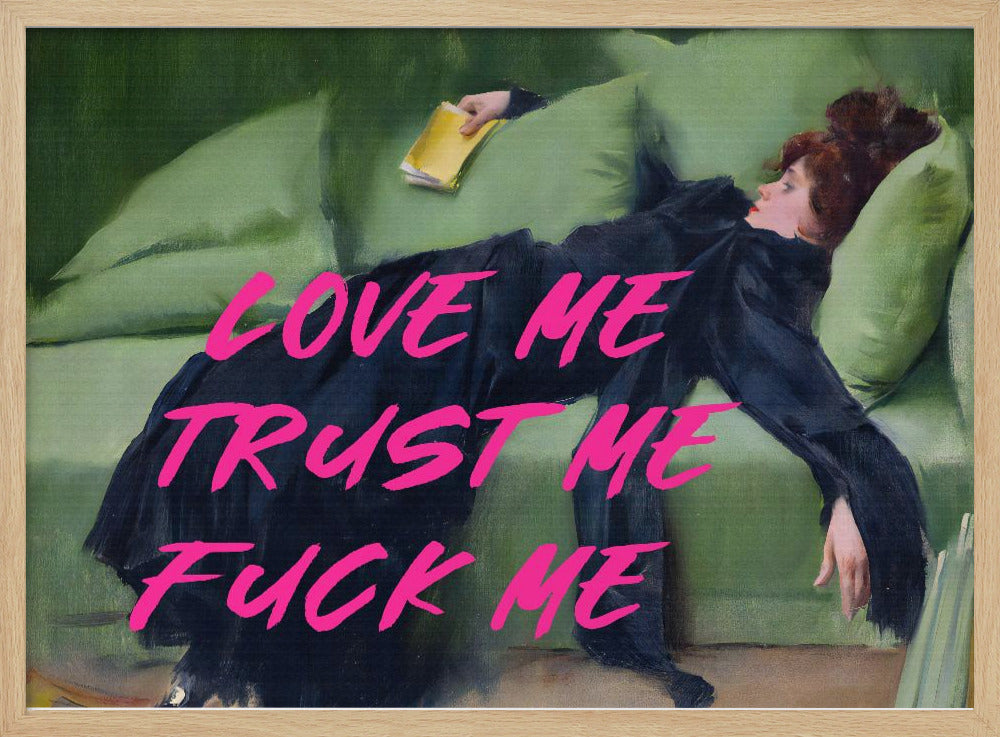Love Me Trust Me Fuck Me / Pink Version | Poster