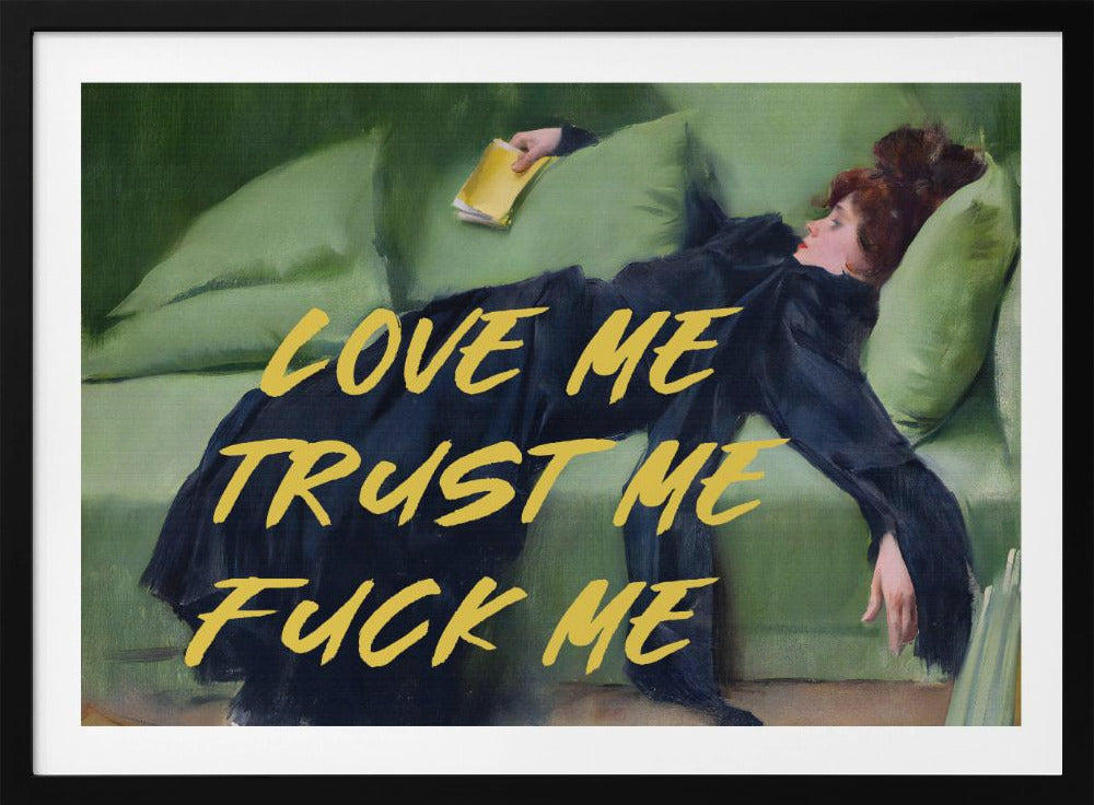 Love Me Trust Me Fuck Me / Yellow Version | Poster