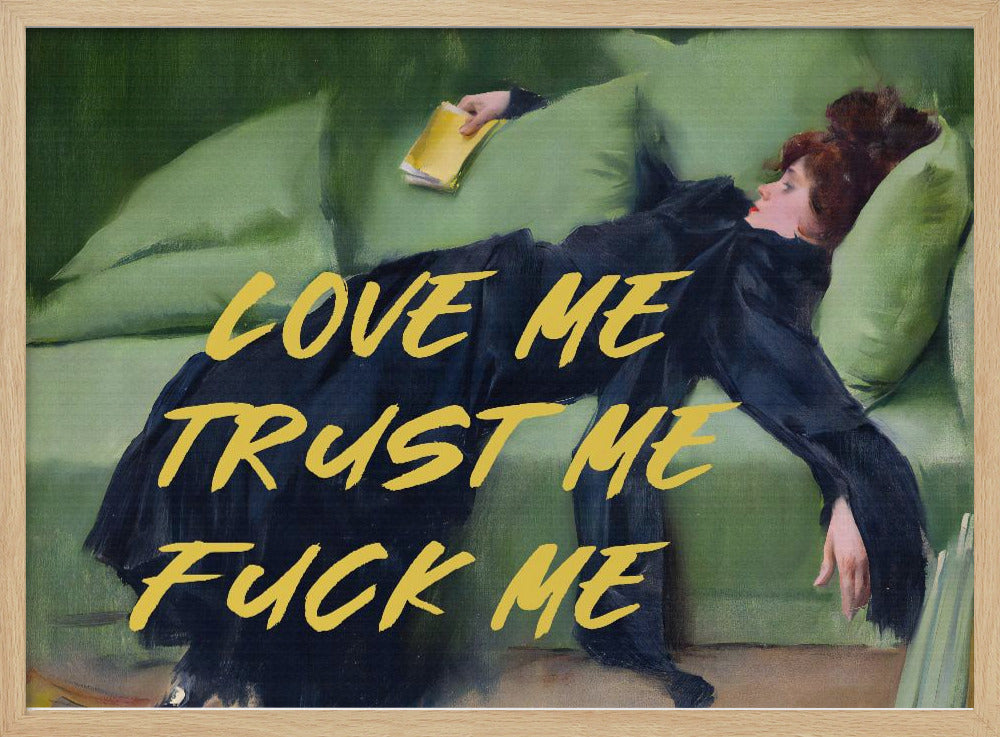 Love Me Trust Me Fuck Me / Yellow Version | Poster