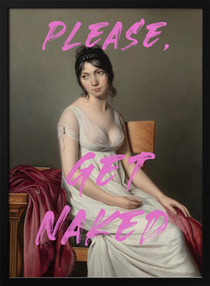 Please, Get Naked | Poster