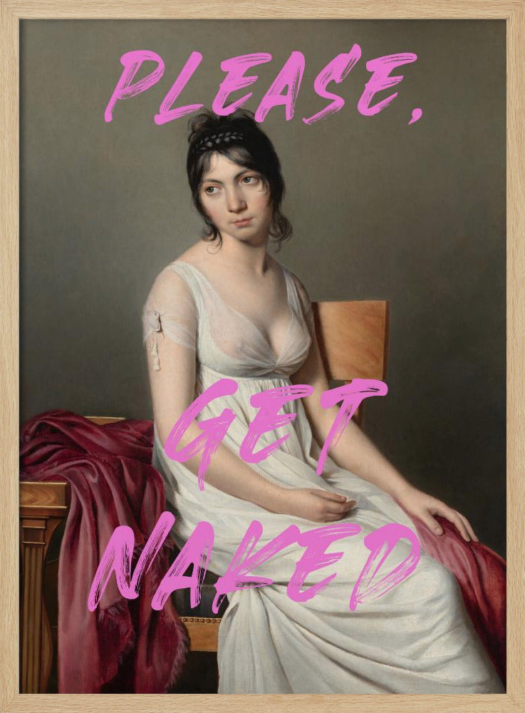 Please, Get Naked | Poster