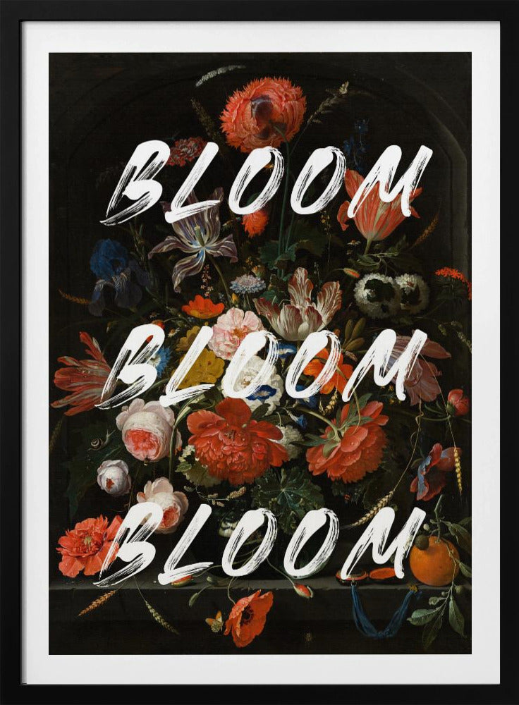 Bloom Vintage Flowers | Poster