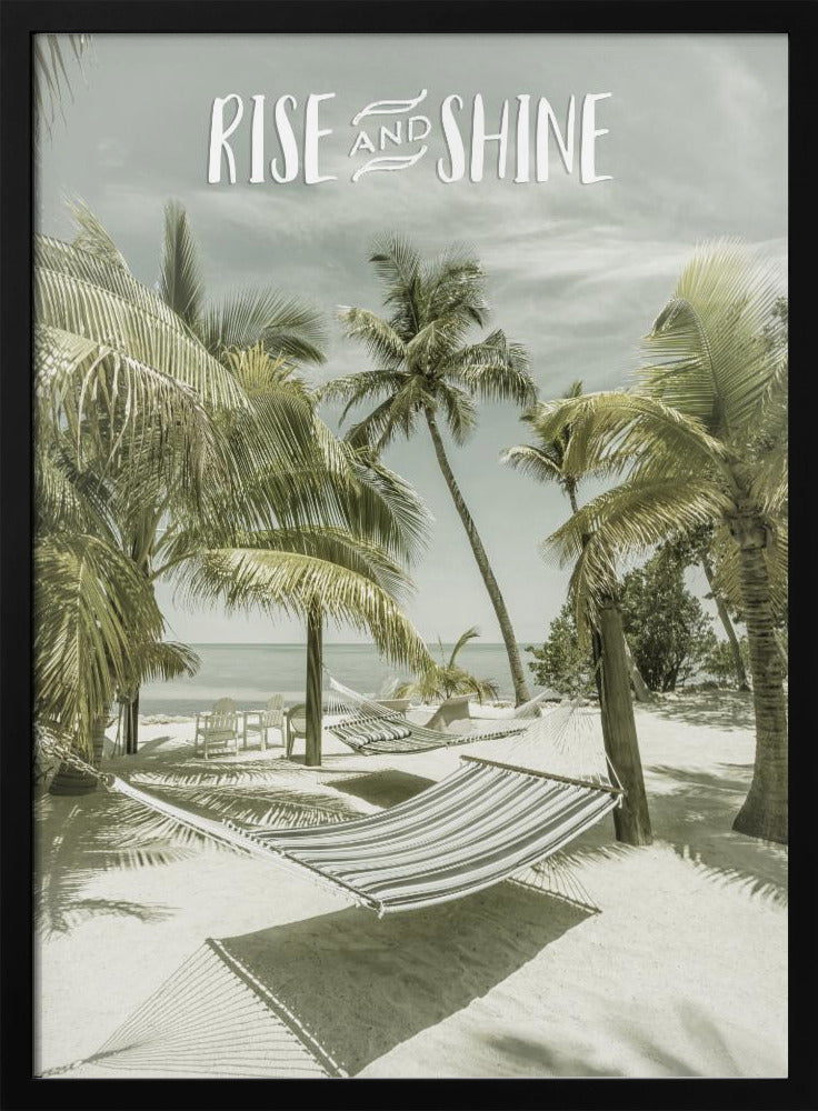 Rise and shine | Beachscape | Poster